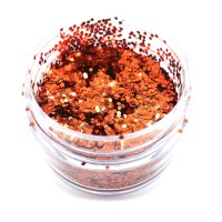 Chunky Glitter Orange (Orange)